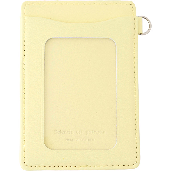 SLIP-ON レザーノワール単パスケース/CYL